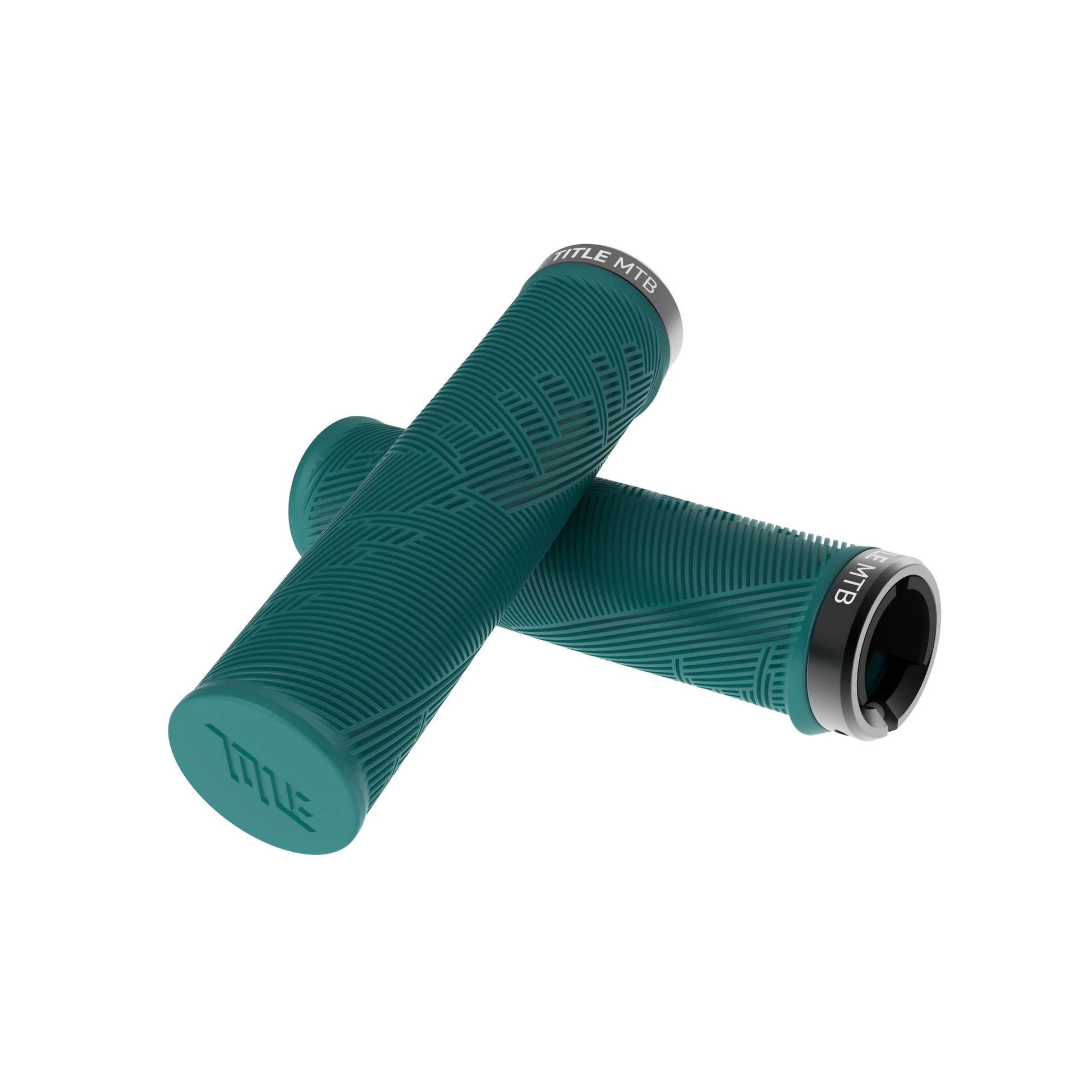 Grips Title MTB FORM Lock-On XL Turquoise - vue détaillée