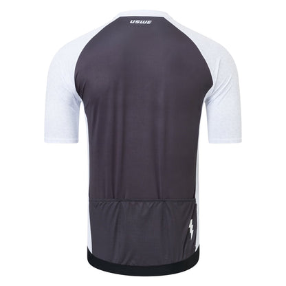 Kurzarmtrikot USWE GRUS GRAVEL Weiß