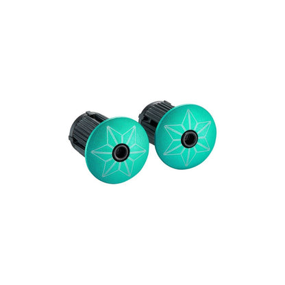 Lenkerband SUPACAZ SUPER STICKY KUSH STAR FADE Schwarz/Türkis