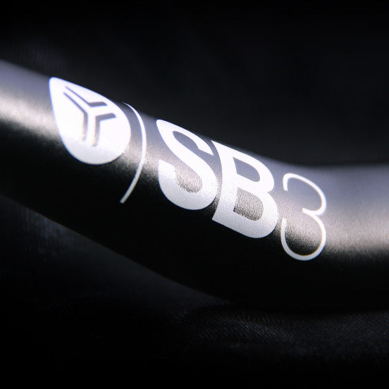 Kleiderbügel SB3 KROMA Rise 38mm 780mm Schwarz/Silber