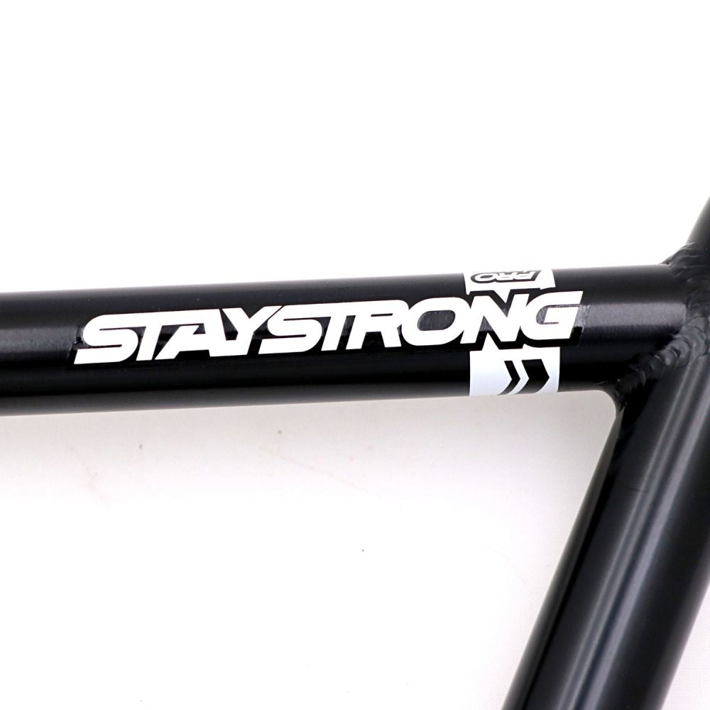 BMX-Lenker STAYSTRONG Chevron Race Black Ø22.2mm