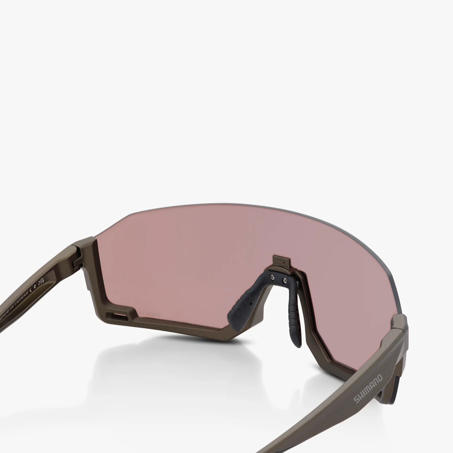 Brille SHIMANO AEROLITE CE-ARLT2 Grün Ridescape High Contrast Glas