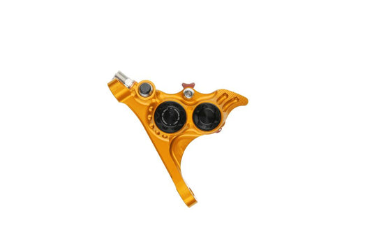 HOPE RX4+ SL FMF (+20) 70mm 4-Kolben Bremssattel vorne Mineral Orange