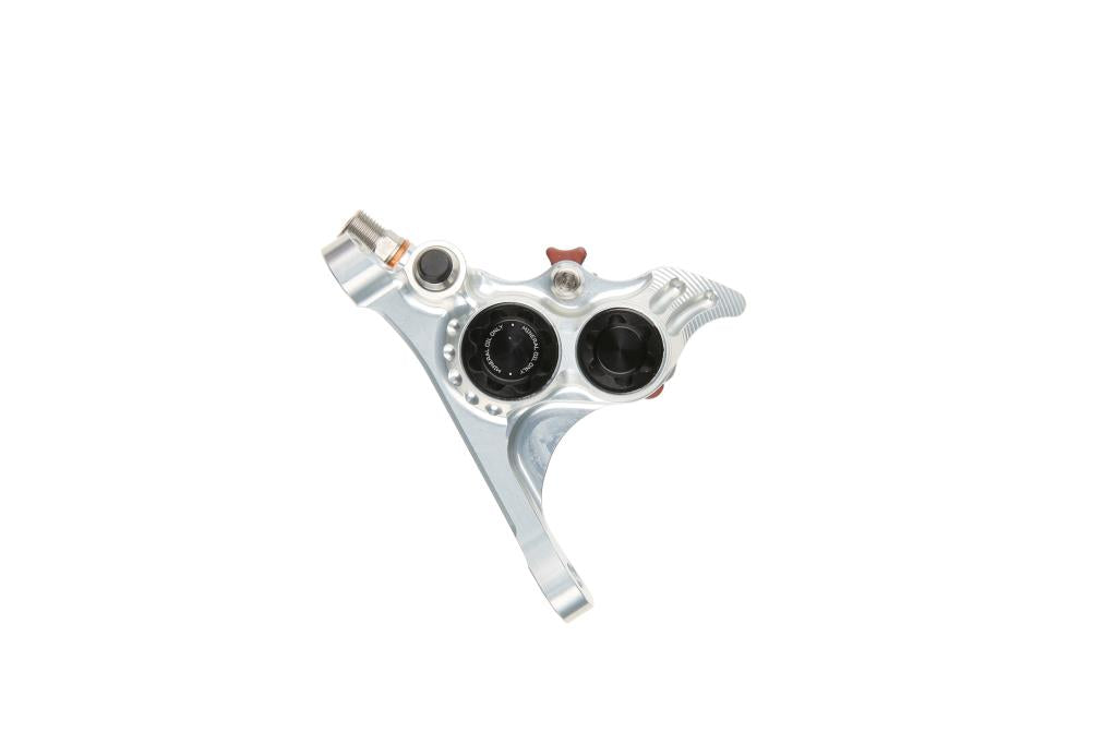HOPE RX4+ SL FMF (+20) 70mm 4-Kolben Bremssattel vorne Mineral Silber