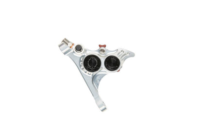 Vorderer Bremssattel HOPE RX4+ SL FMF (+20) 70mm 4 Kolben Mineral Silber