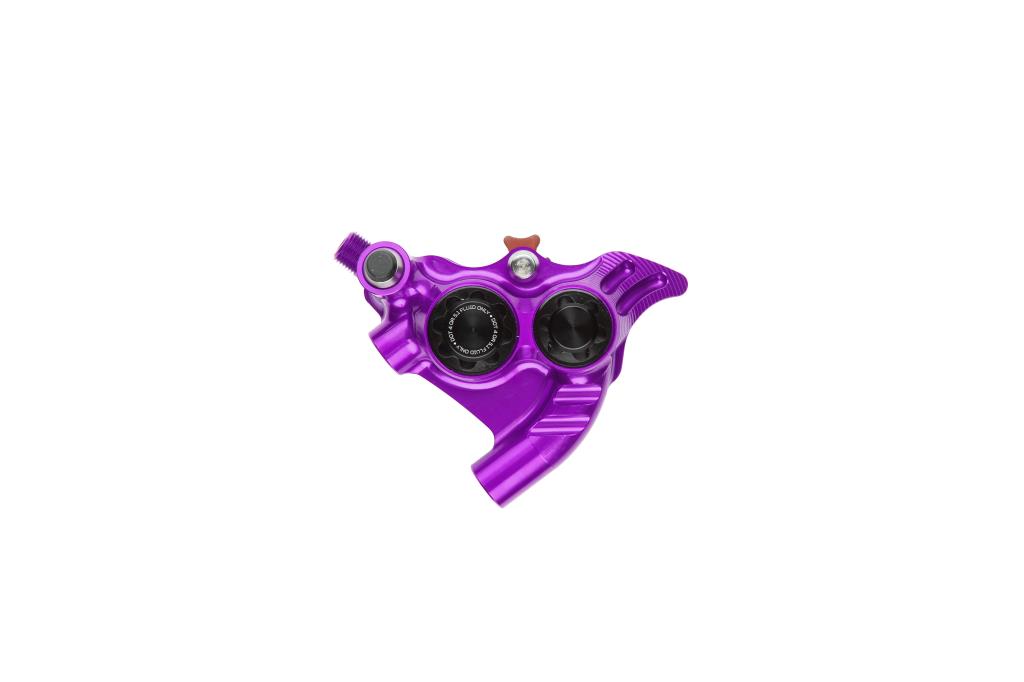 HOPE RX4+ SL FM Bremssattel 34mm (+20) 4 Pistons DOT Violett