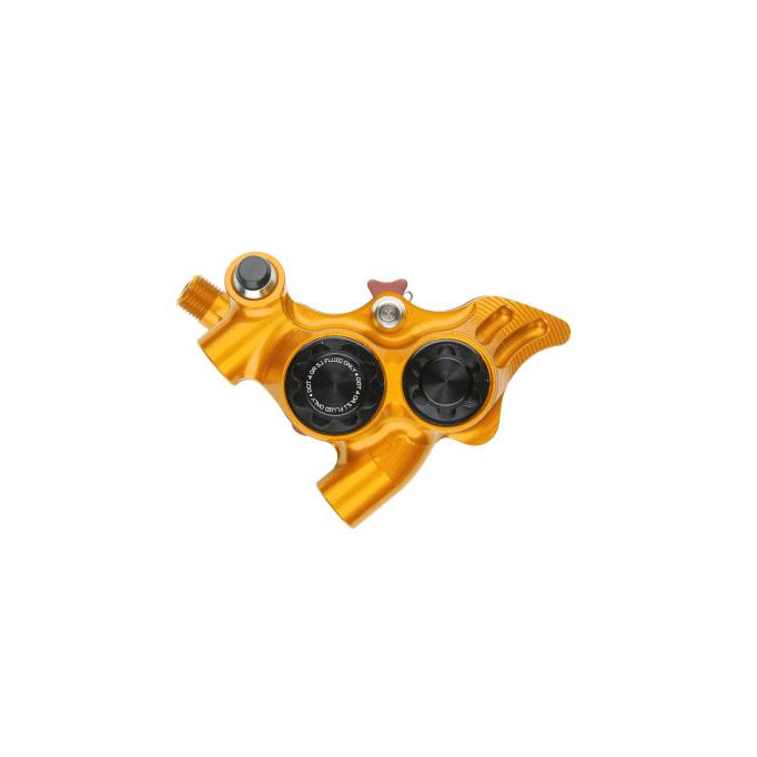 HOPE RX4+ SL FM 34mm 4-Kolben Bremssattel DOT Orange