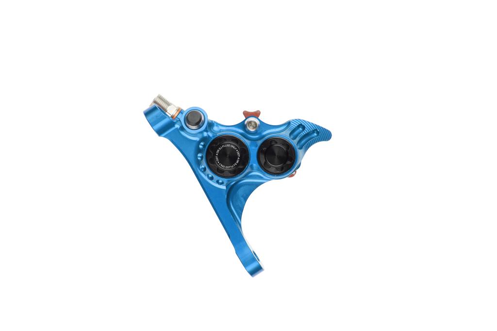 Bremssattel vorne HOPE RX4+ SL FMF (+20) 70mm 4 Piston DOT Blau