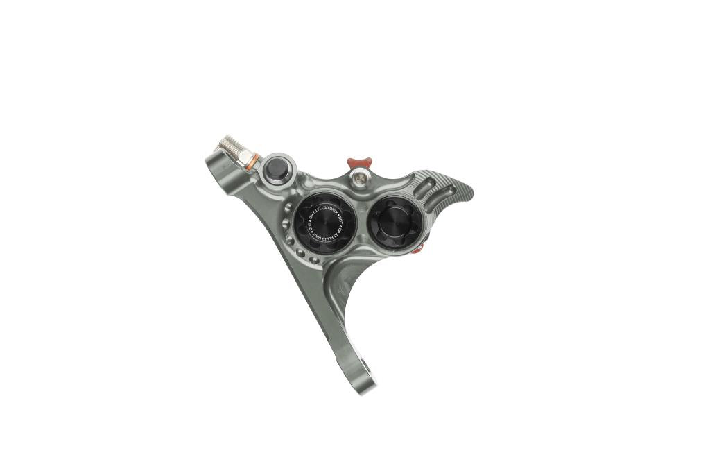 Bremssattel vorne HOPE RX4+ SL FMF (+20) 70mm 4 Piston DOT Smoke