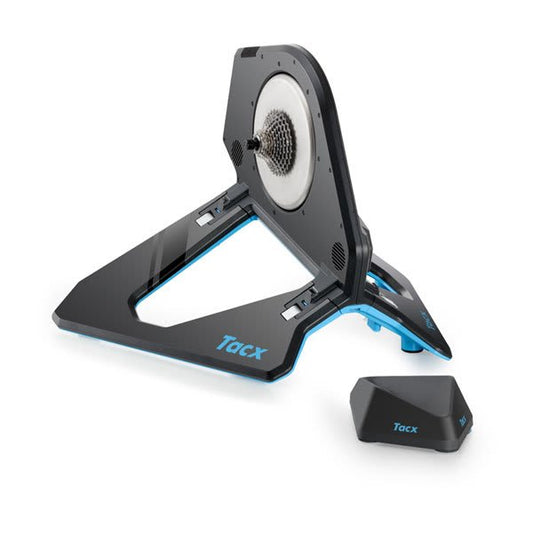 TACX NEO 2T SMART T2875 — Gesamtansicht mit Vorderradstütze
