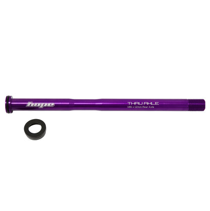 Hinterradachse HOPE 186mm #HTAR186 Violett