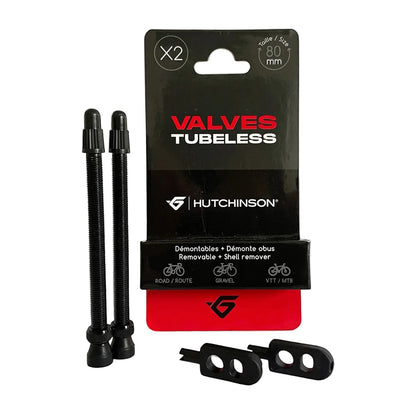 2er-Set Tubeless-Ventile HUTCHINSON