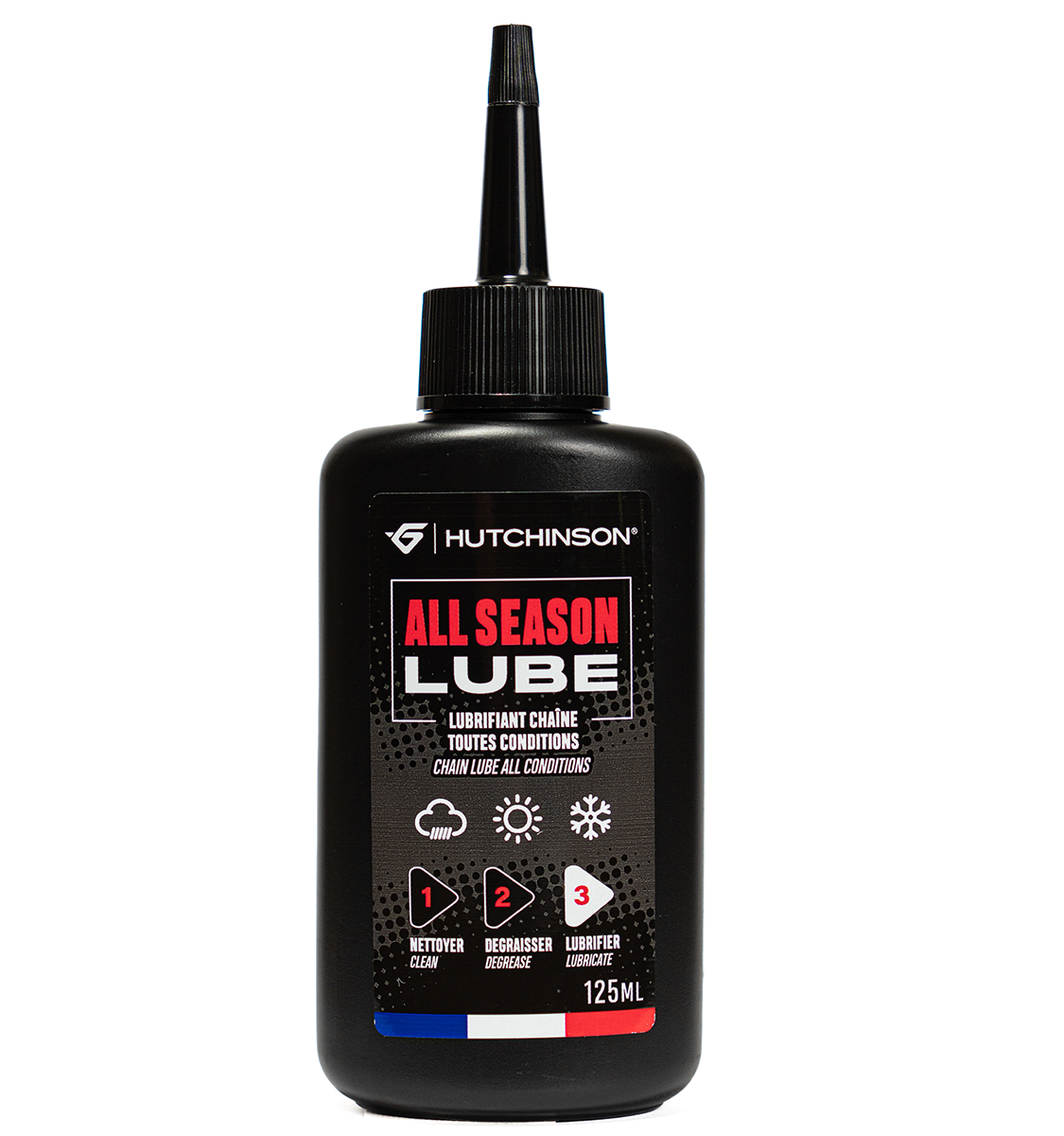 HUTCHINSON ALL-SEASONS LUBE Schmiermittel für feuchte Bedingungen (125ml)