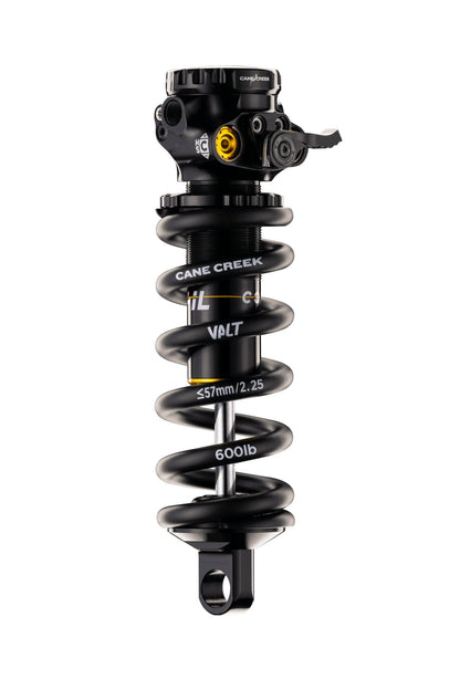 CANE CREEK Coil IL Trunnion Dämpfer – montierte Ansicht