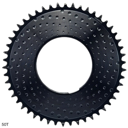 1-fach-Kettenblatt 12/13-fach ALUGEAR AERO Thread Mount Sram Schwarz