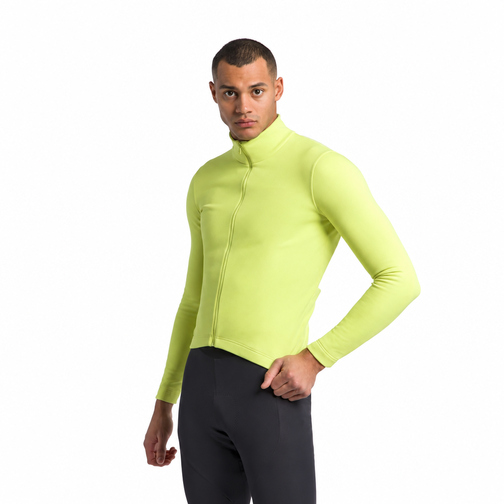 SPORTFUL CLASSIC 2 Jacke in Gelb, Vorderansicht vor weißem Hintergrund