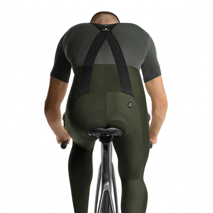 Lange Trägerhose ASSOS MILLE GT SPRING FALL S11 Deep Green