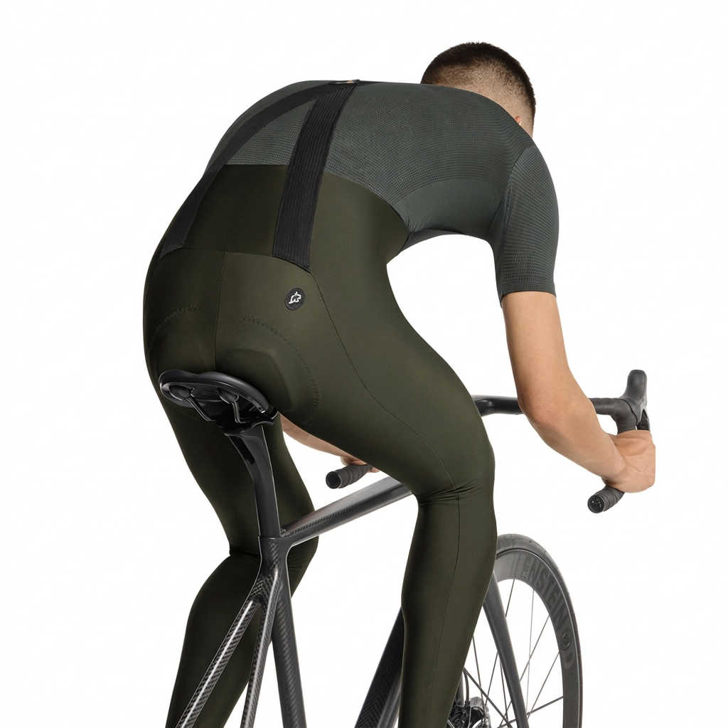 Lange Trägerhose ASSOS MILLE GT SPRING FALL S11 Deep Green