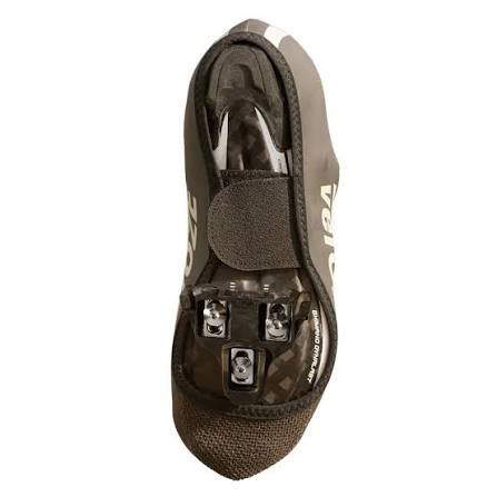 VELOTOZE Neopren-Überschuhe, hoch, Schwarz/Weiß