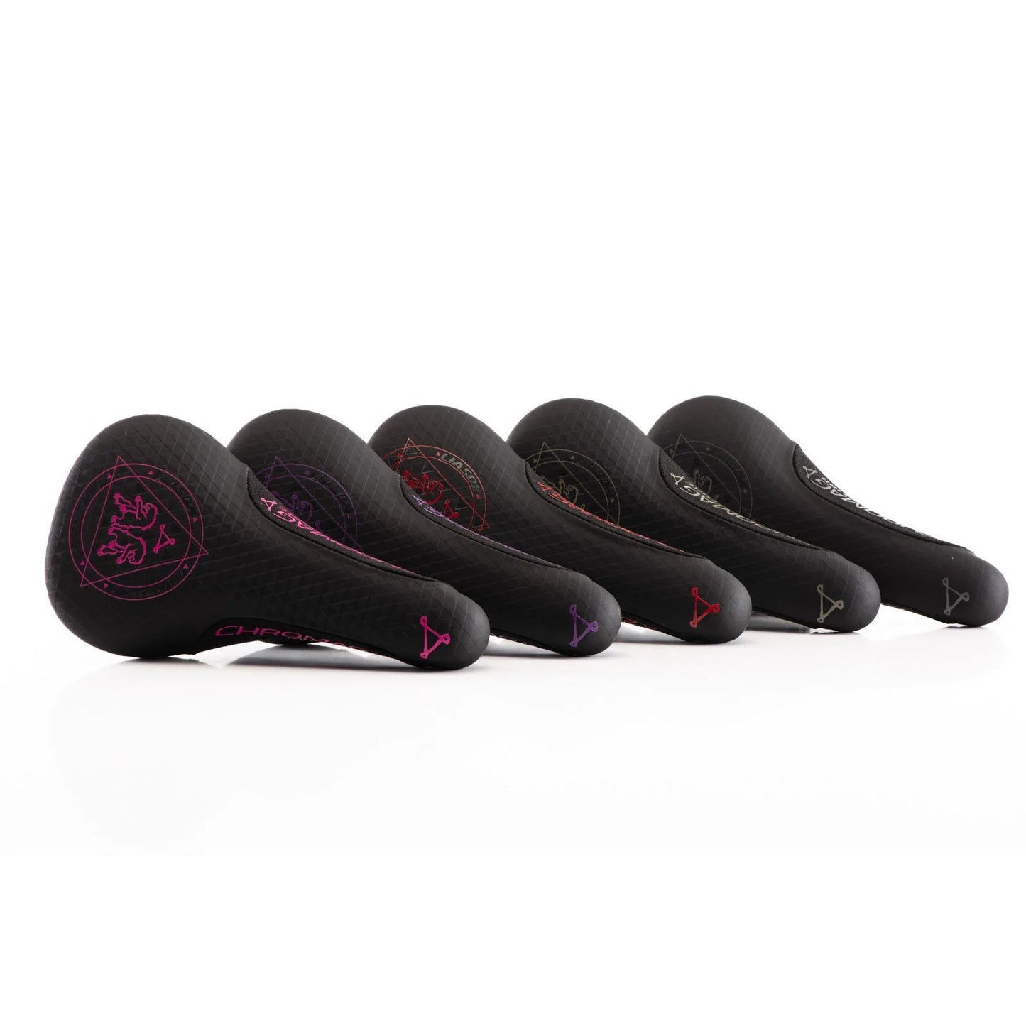 Sattel CHROMAG OVERTURE Semenuk Rails CrMo Schwarz/Pink