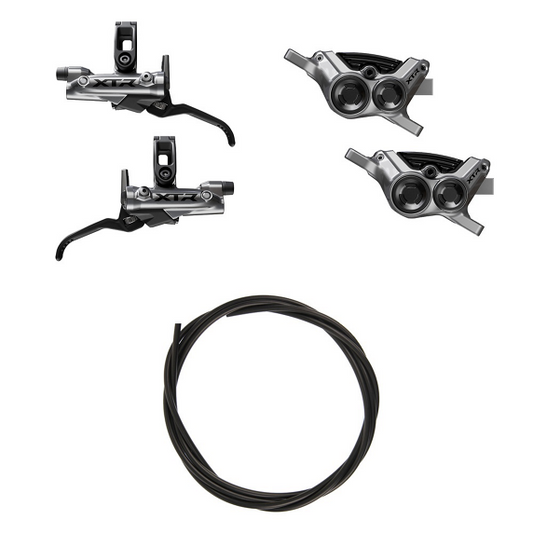 Paar SHIMANO XTR M9220 Enduro 4-Kolben-Bremsen