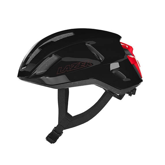 Helm Strasse LAZER SPHERE KINETICORE Schwarz/Rot