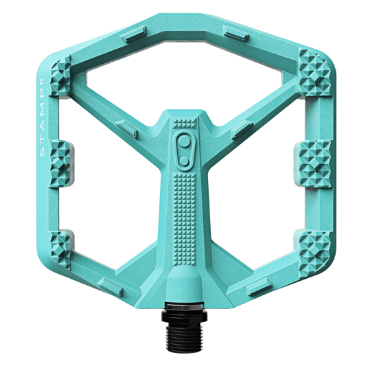 Pedale flach CRANKBROTHERS STAMP 0 Large Türkis
