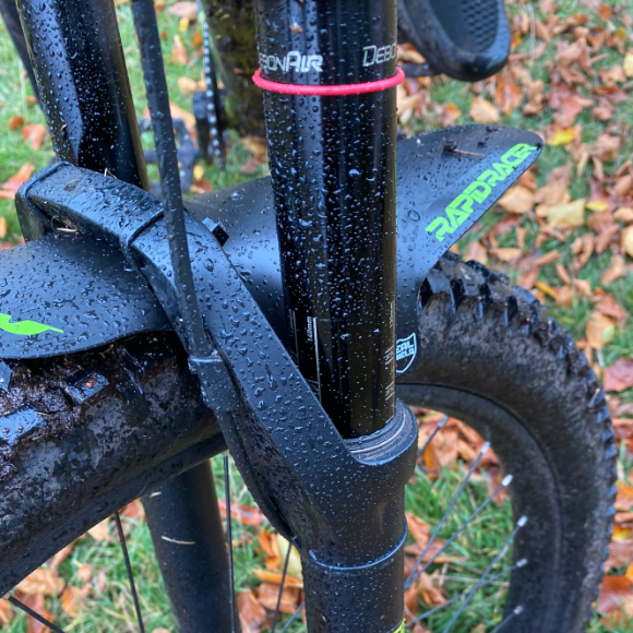 Schutzblech RRP EnduroGuard Standard (Gabel 80 bis 120mm) Schwarz/Himmelblau