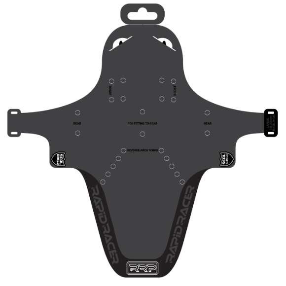 Schutzblech RRP EnduroGuard Standard (Gabel 80 bis 120mm) Schwarz