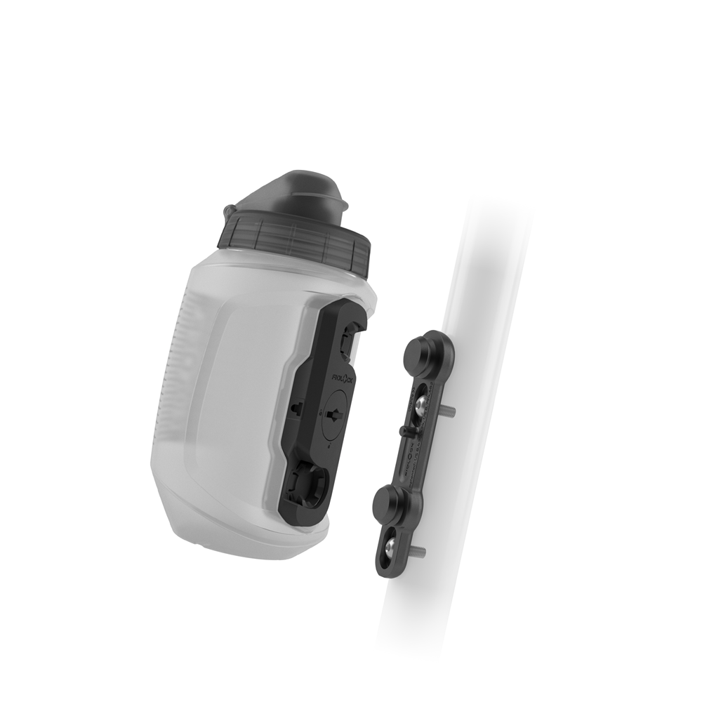 Trinkflaschen- und Halter-Set FIDLOCK TWIST UNI BASE 550 ml Transparent