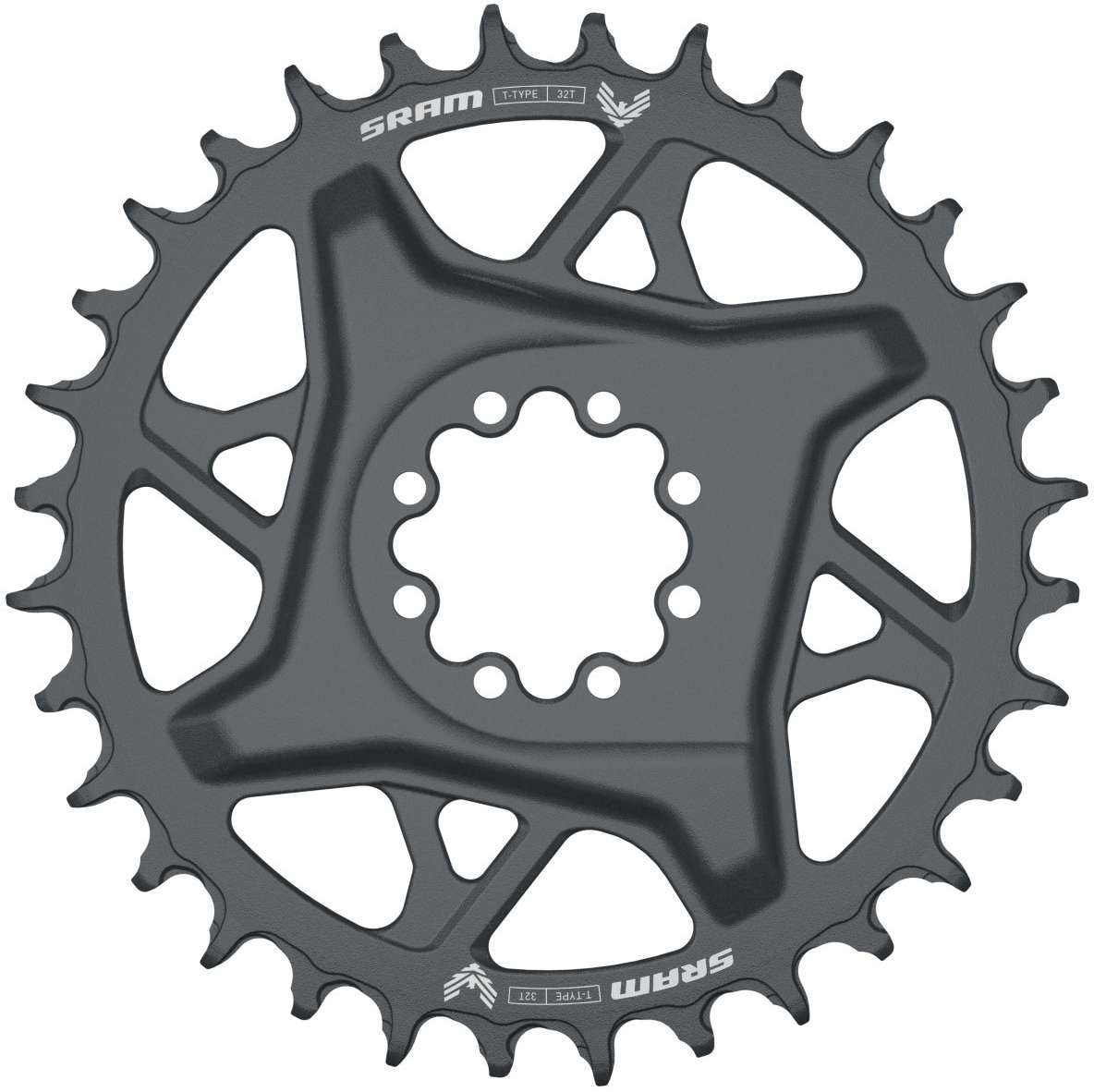 SRAM GX T-Type EAGLE BOOST 12V DM Kettenblatt, Offset 3 mm, grau