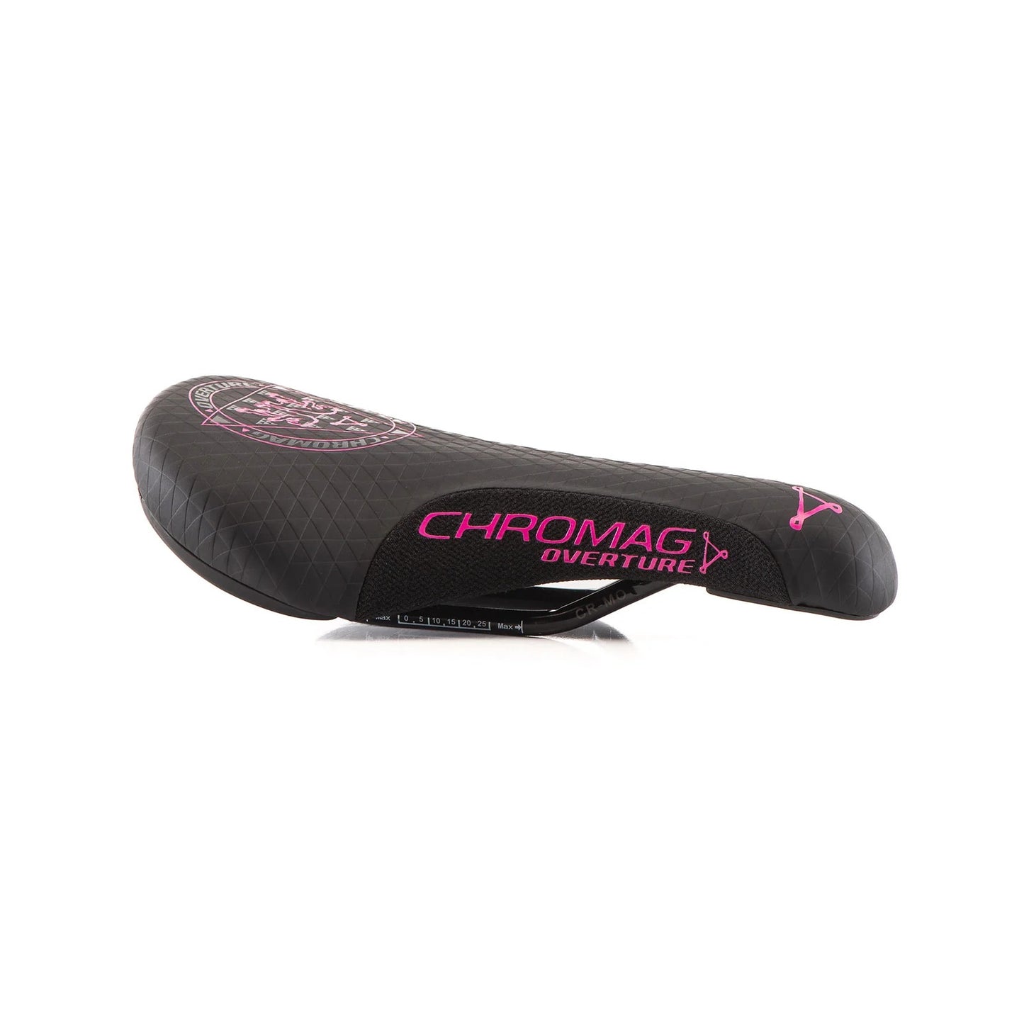 Sattel CHROMAG OVERTURE Semenuk Rails CrMo Schwarz/Pink