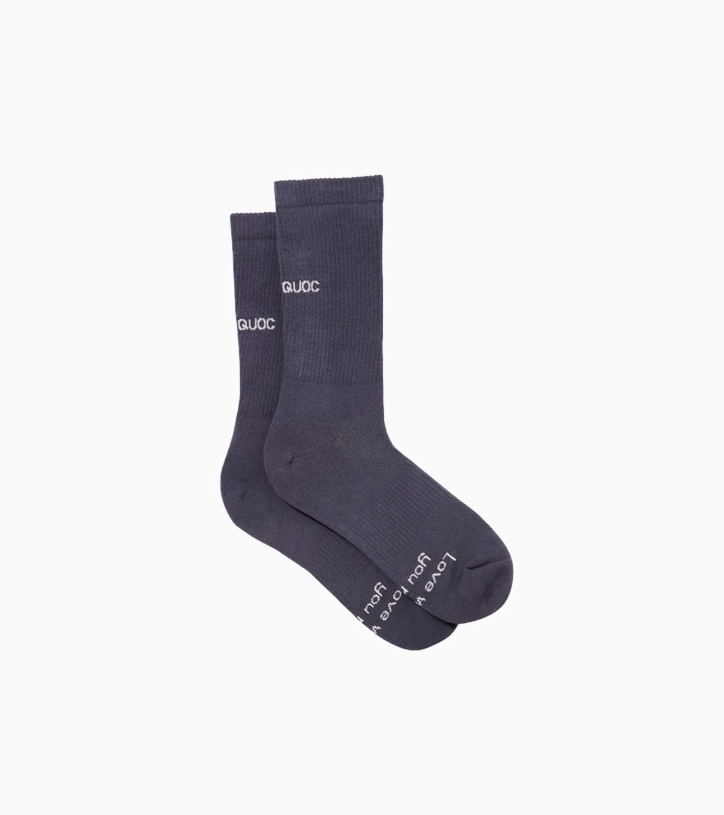 QUOC ALL ROAD Socken Grau