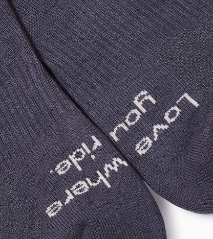 QUOC ALL ROAD Socken Grau