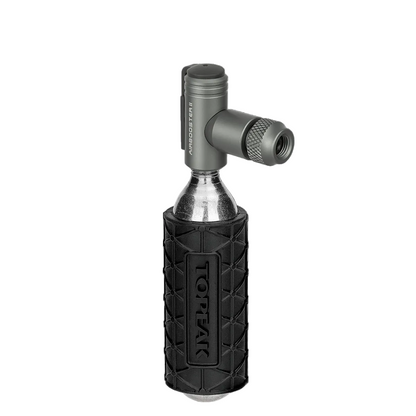CO2-Aufblaser TOPEAK AIRBOOSTER II + CO2-Kartusche mit Gewinde 16 g (x1)
