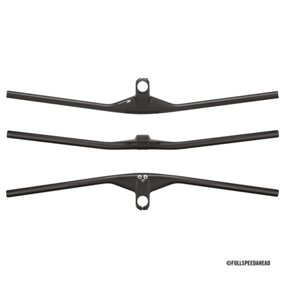 Integrierter Lenker FSA NS SIC Carbon Flat 60mm x 760mm Carbon
