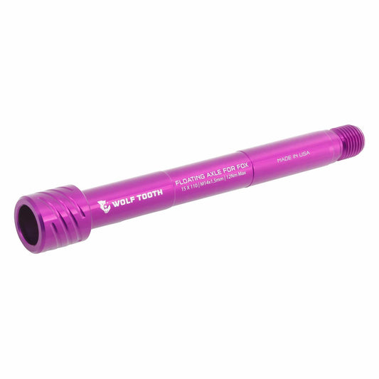 WOLF TOOTH Vorderradachse für FOX Gabel 36/38 15x110 mm Boost Violett