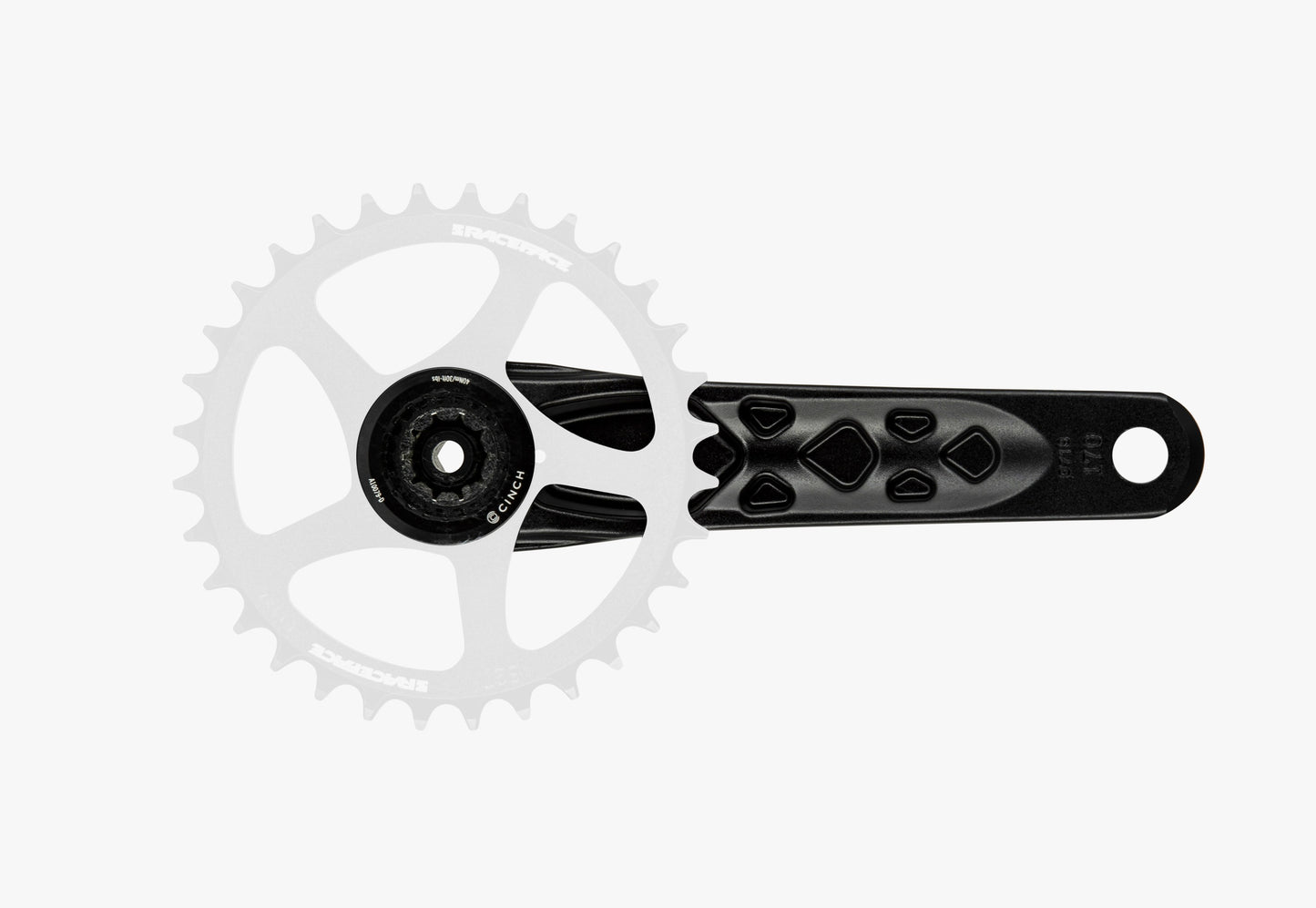Kurbeln RACE FACE AEFFECT CINCH Schwarz