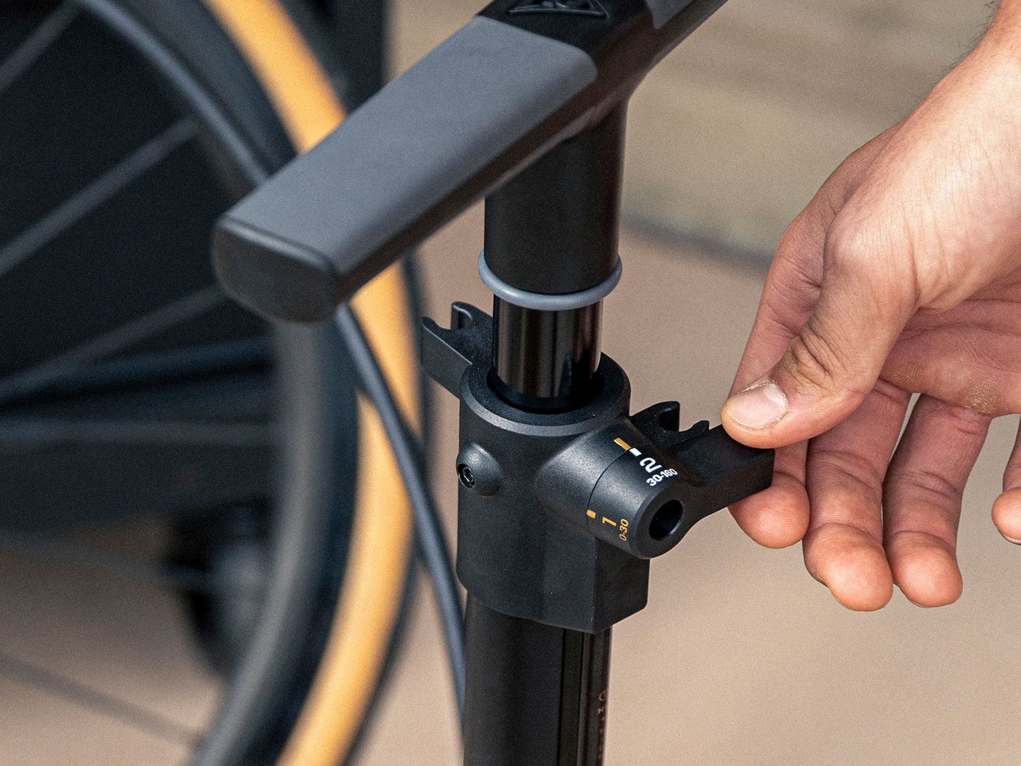 Fußpumpe TOPEAK JOEBLOW TUBI 2STAGE