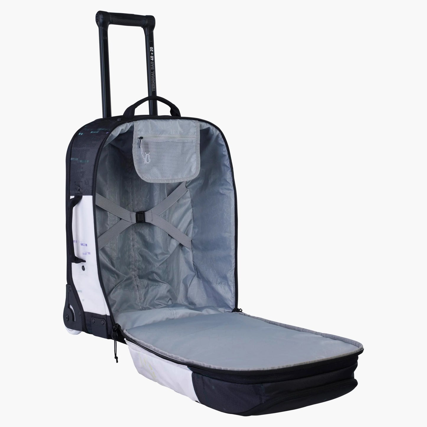 Koffer EVOC Trolley 40L +20L Schwarz/Weiß
