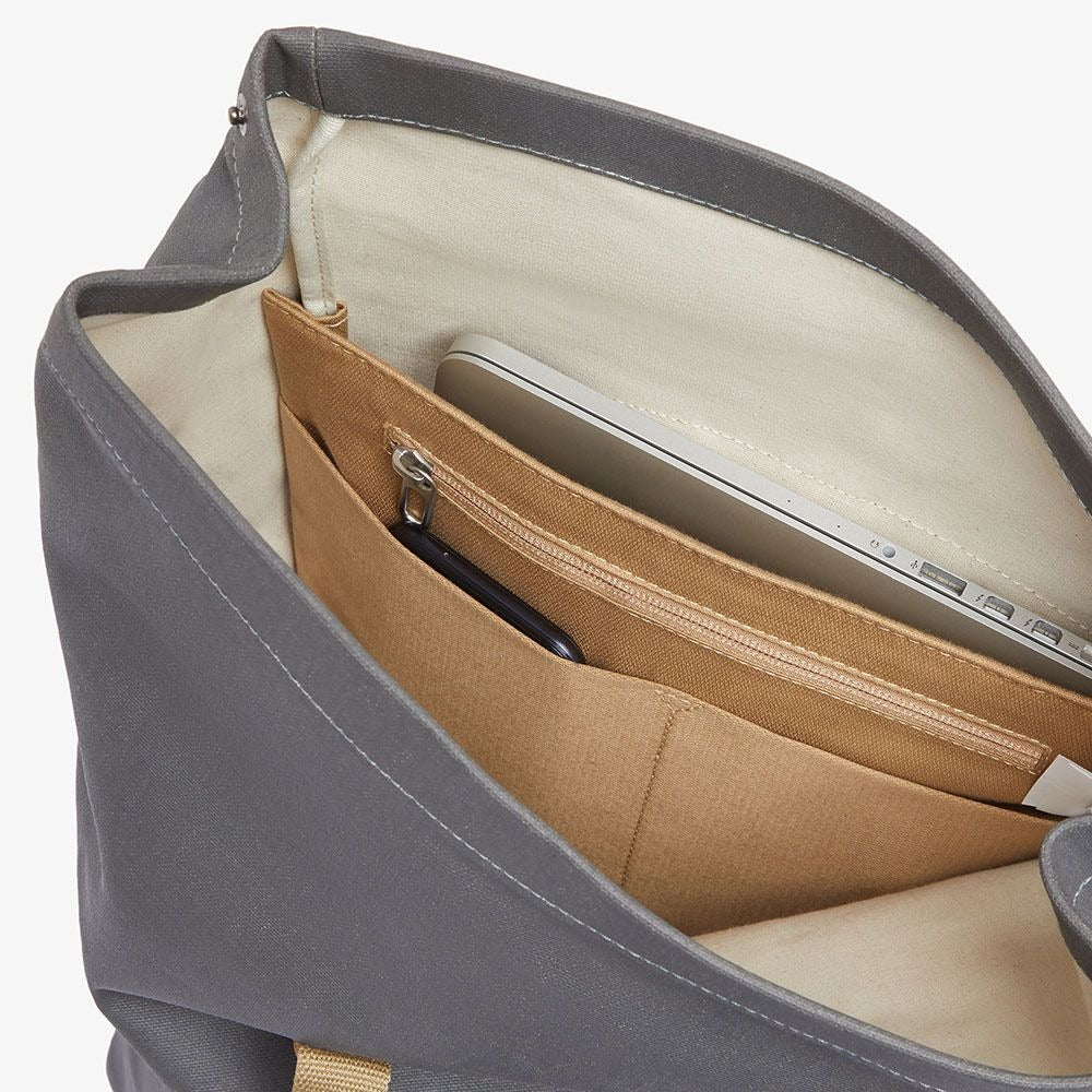 Rucksack BROOKS PICKWICK COTTON CANVAS 26L Grau