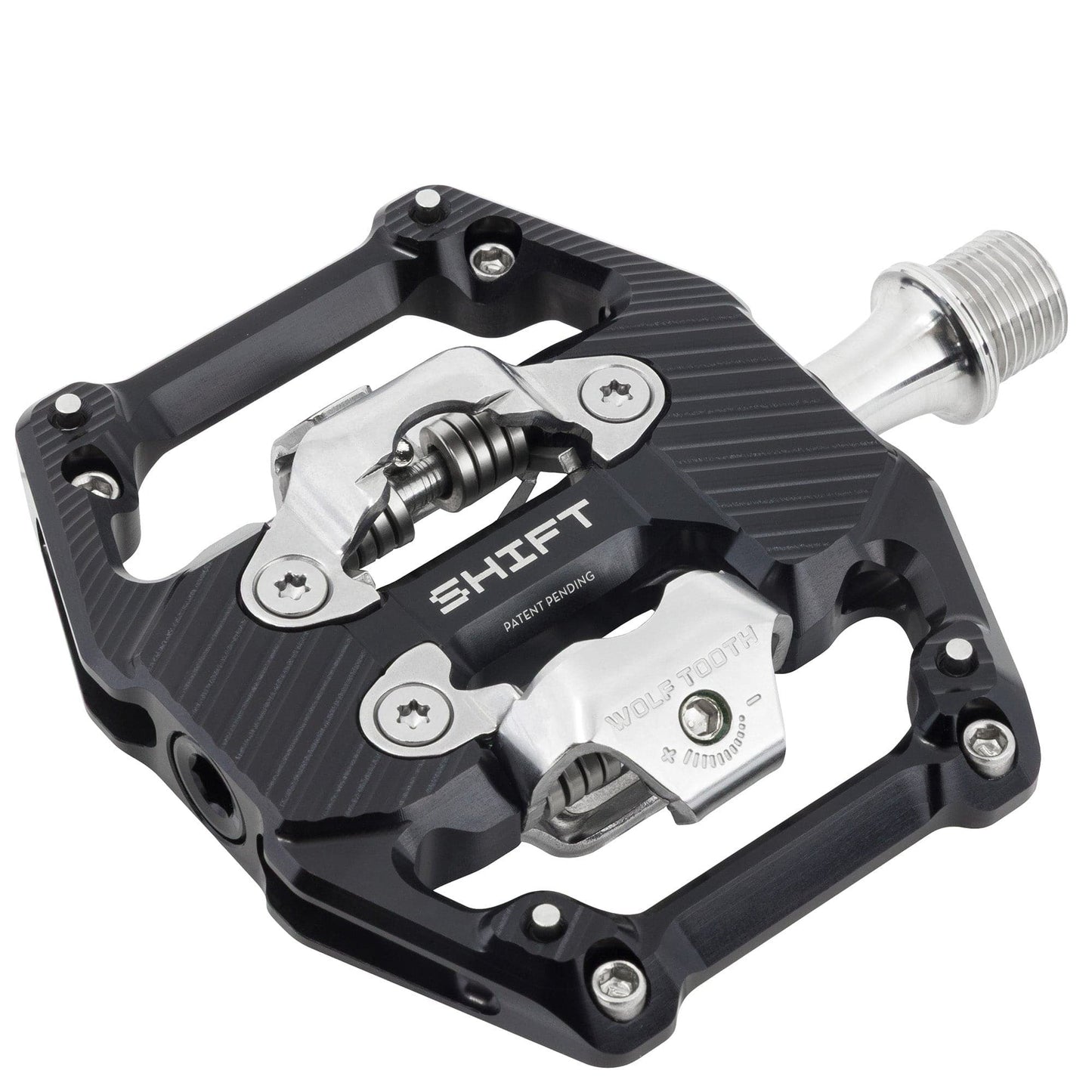Pedale WOLF TOOTH GRAVITY CLIPLESS Schwarz