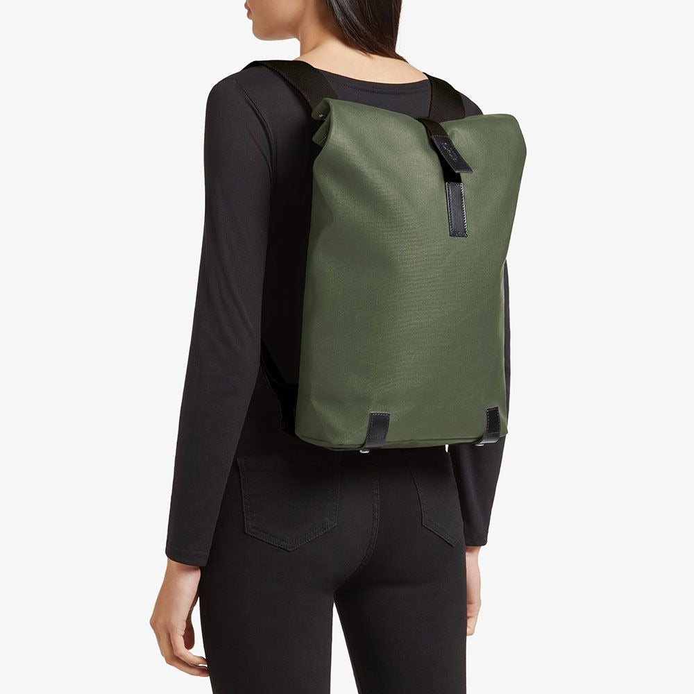 Rucksack BROOKS PICKWICK COTTON CANVAS 12L Grün