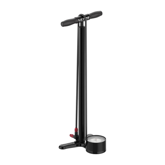Fußpumpe LEZYNE ALLOY FLOOR DRIVE 3.5 Schwarz