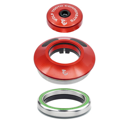 Integrierter Steuersatz WOLF TOOTH PREMIUM AERO IS52 Rot
