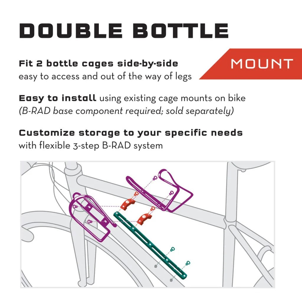 Wolf Tooth Double Bidons Adapter