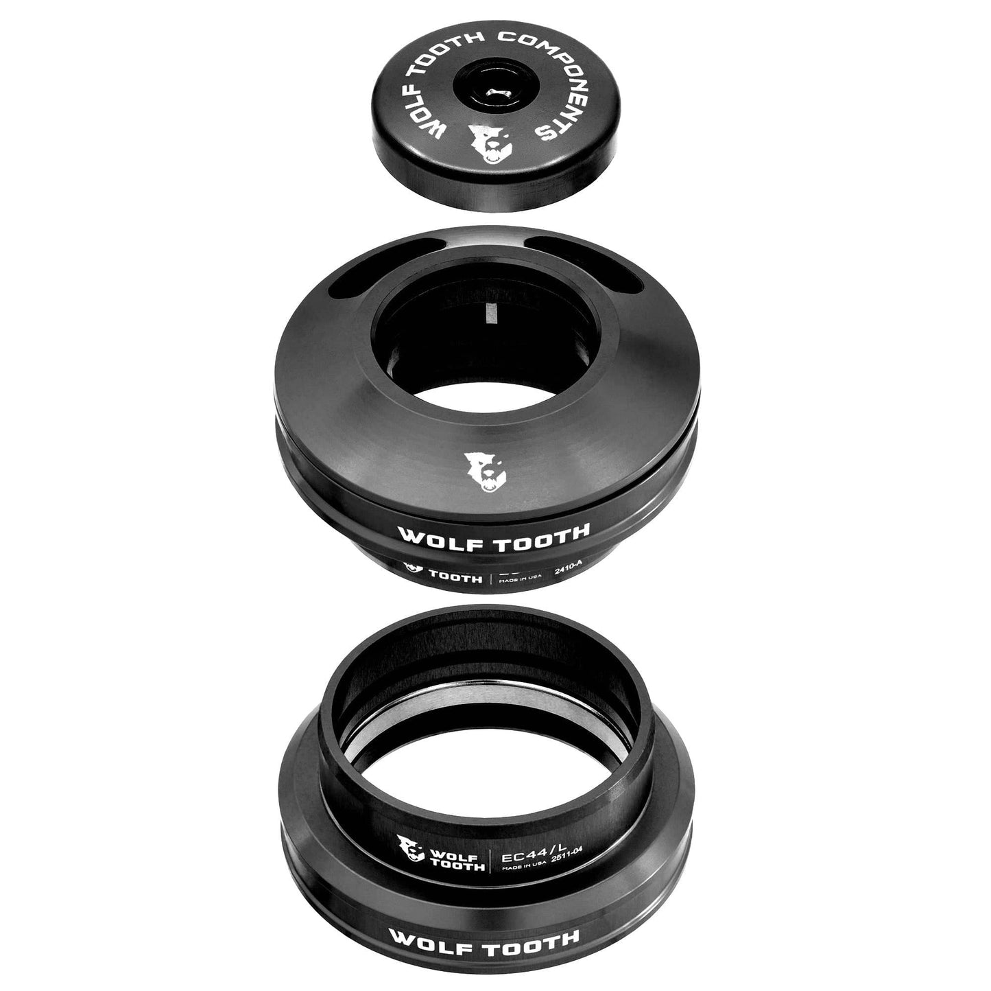 WOLF TOOTH EC44 Steuersatz Schwarz