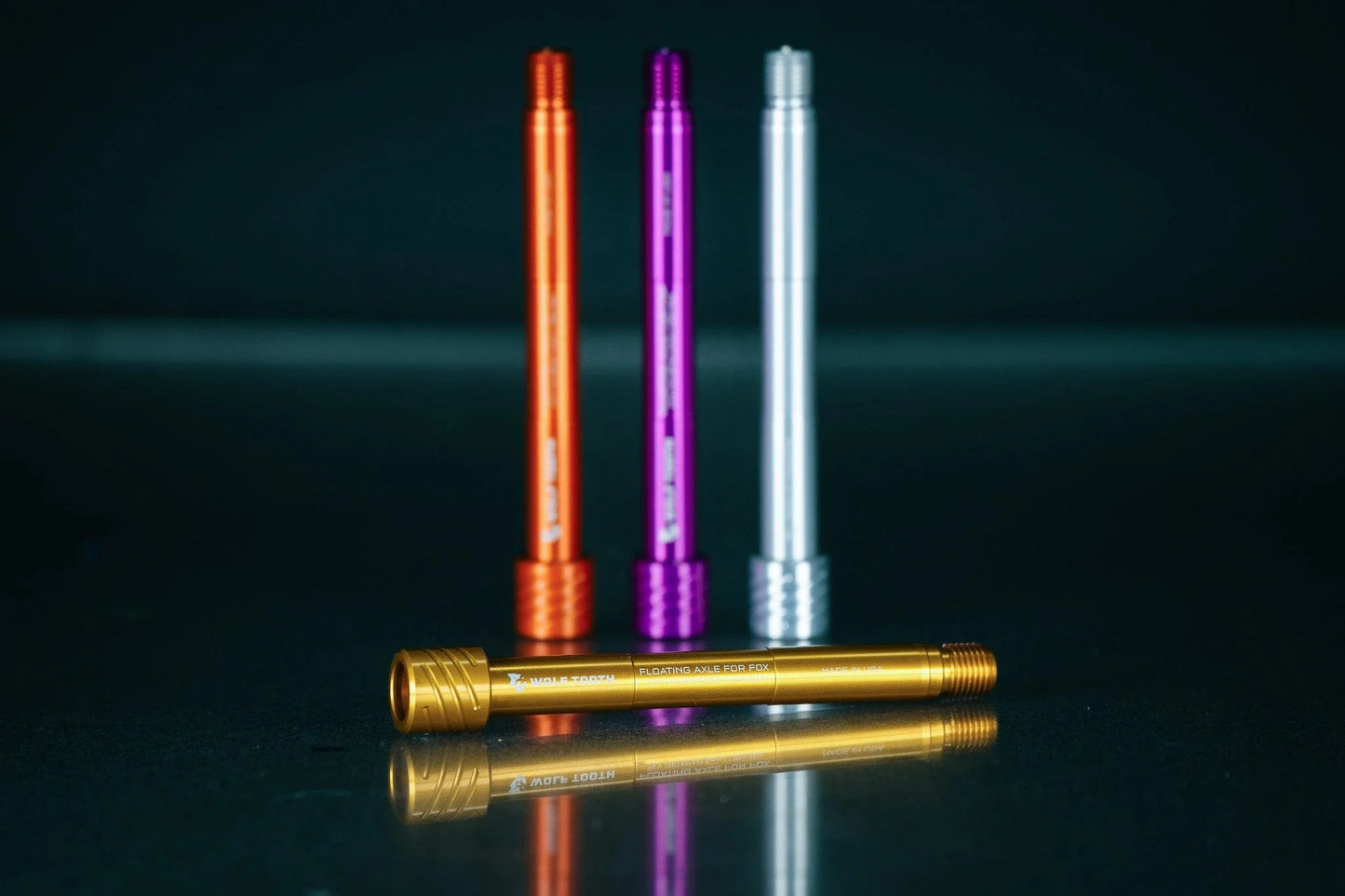 WOLF TOOTH Vorderradachse für FOX Gabel 36/38 15x110 mm Boost Gold