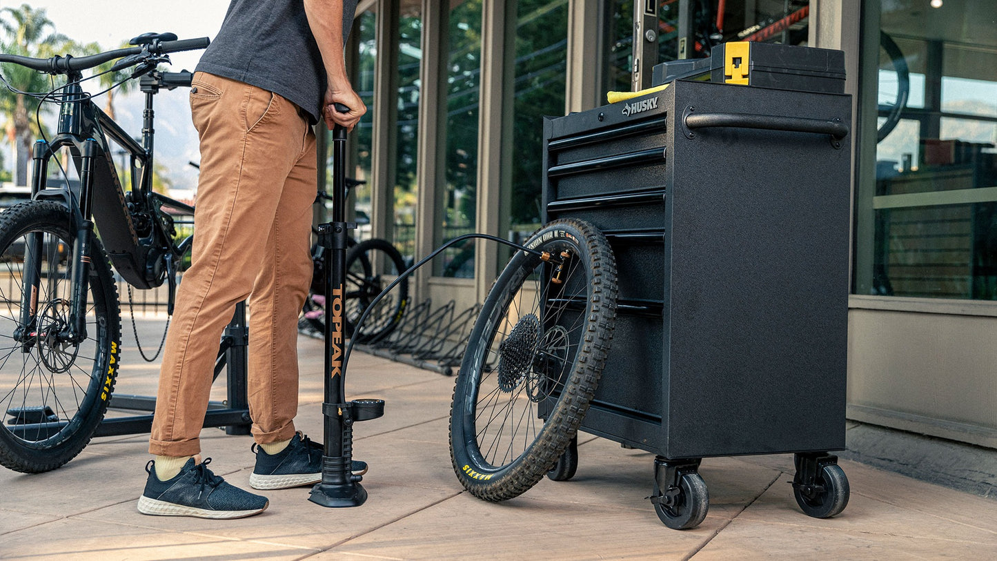 Fußpumpe TOPEAK JOEBLOW TUBI 2STAGE