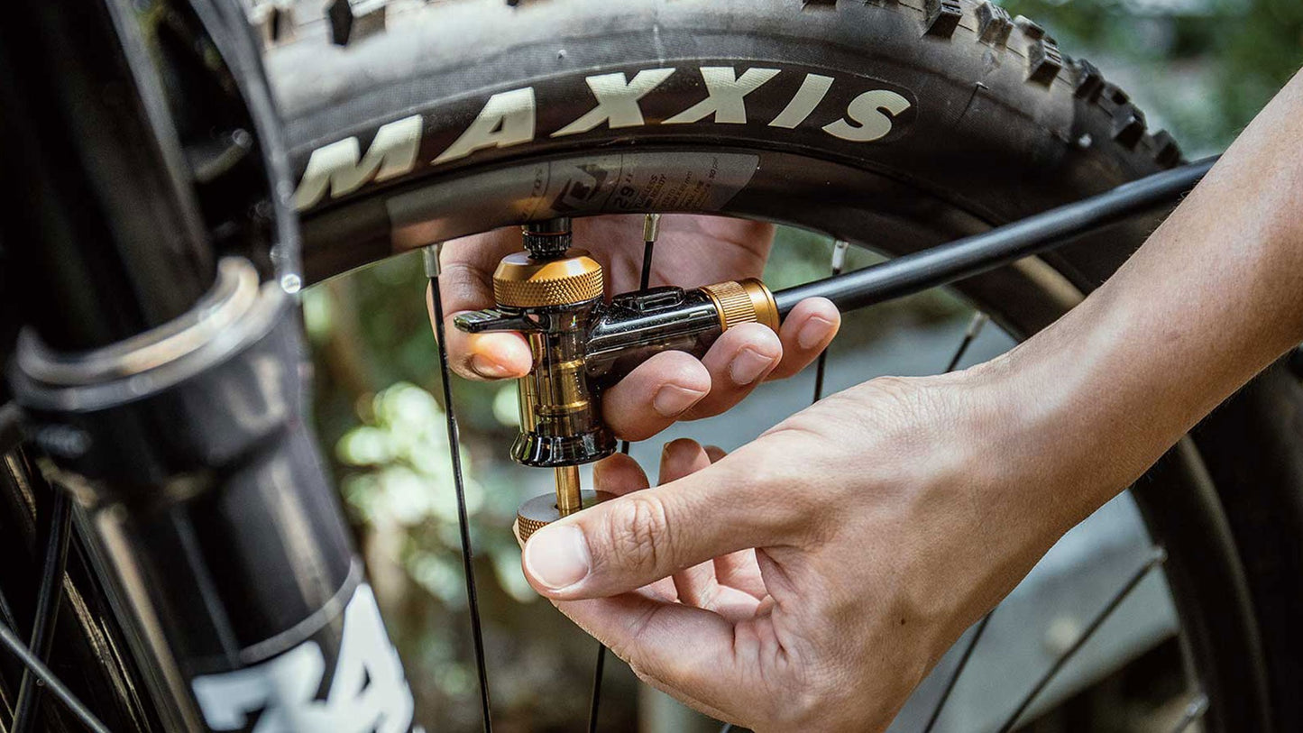 Fußpumpe TOPEAK JOEBLOW TUBI 2STAGE